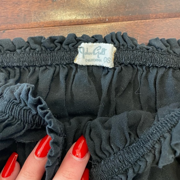 brandy off the shoulder blouse - Picture 2 of 2